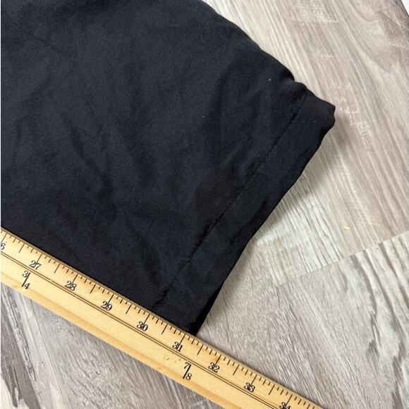 Vintage Nike Swoosh Men’s Black Nylon Track Pants XL Retro Athletic 90s Style - Picture 12 of 13